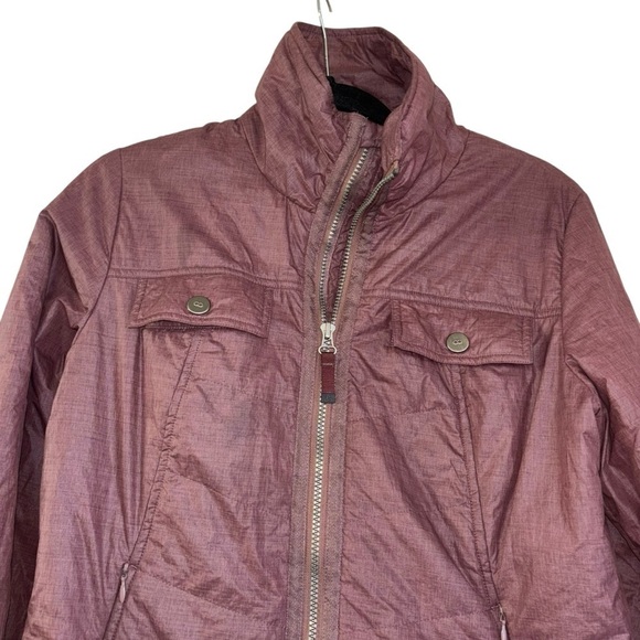 PrAna Chantal Burgundy Purple Light Puffer Jacket Women’s M Outdoor Camping - Picture 16 of 16